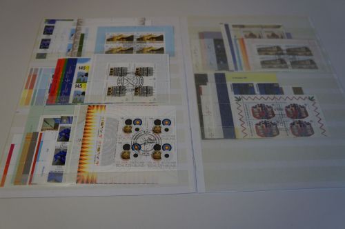 Bund Jahrgang 2011 Viererblocks gestempelt