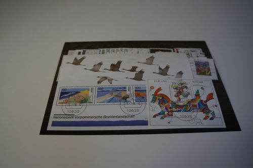 Bund Jahrgang 1996 gestempelt komplett