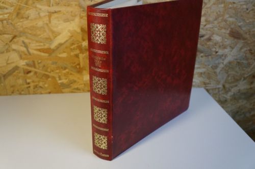 Bund Block 8 mit 54 Sonderstempeln in Ringbinder
