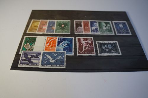 Österreich Lot 40/50er Jahre postfrisch u.a. 952/954