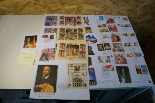 Vatikan Jahrgang 2008 FDC fast komplett
