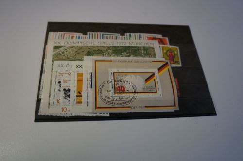 Bund 1970-1974 gestempelt komplett