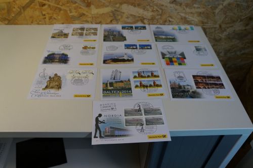 Dt. Post Messebriefe Jahrgang 2014 komplett