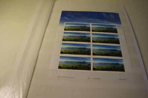 Liechtenstein 1460 Kleinbogen postfrisch Landschaft