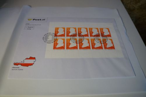 Österreich Michel 2572 Mozart Kleinbogen FDC