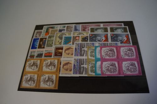 Österreich Jahrgang 1977 Viererblock postfrisch komplett