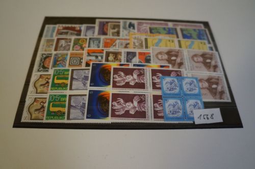 Österreich Jahrgang 1978 Viererblock postfrisch fast komplett