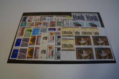 Österreich Jahrgang 1979 Viererblock postfrisch komplett