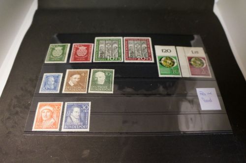 Bund 1950+51 ohne Posthorn postfrisch komplett