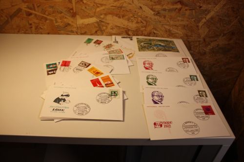 Bund Jahrgang 1972 FDC komplett