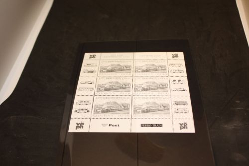 Österreich Michel 3087 ANK 3025 Kleinbogen Schwarzdruck gezähnt