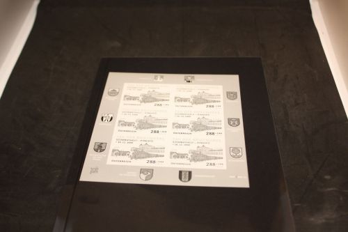 Österreich Michel 3294 ANK 3223 Kleinbogen Schwarzdruck
