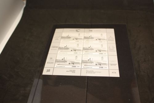 Österreich Michel 3399 ANK 3420 Kleinbogen Schwarzdruck gezähnt