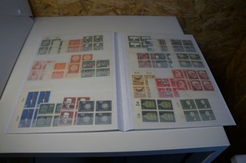 Bund Jahrgang 1957 Viererblocks komplett