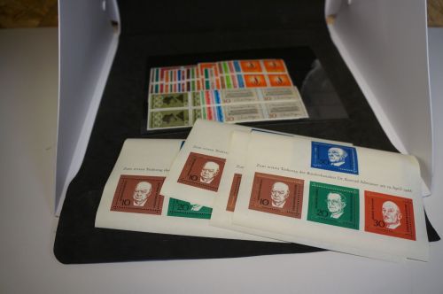 Bund Jahrgang 1968 Viererblocks komplett