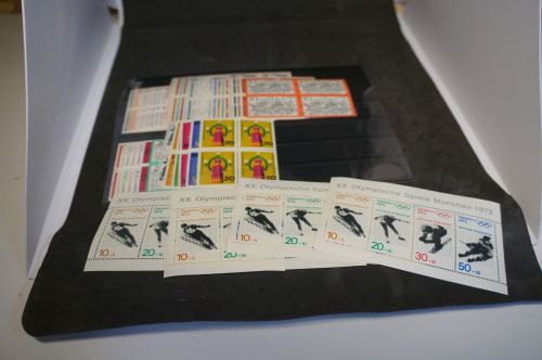 Bund Jahrgang 1971 Viererblocks komplett