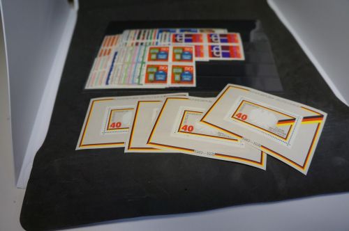Bund Jahrgang 1974 Viererblocks komplett