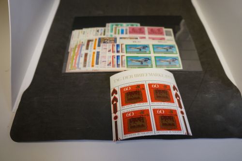 Bund Jahrgang 1979 Viererblocks komplett