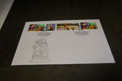 Schweiz Michel 1706 mit Zudruck Schweiz zu Gast in Sindelfingen FDC
