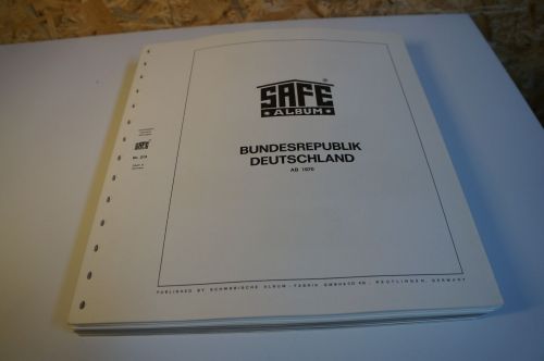 Bund 1970-1986 postfrisch komplett inkl. Safe falzlos