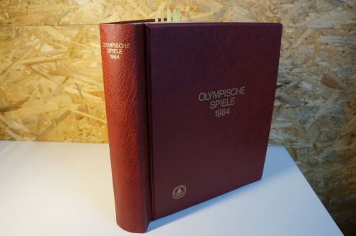 Olympia 1984 Abosammlung auf 95 Blatt