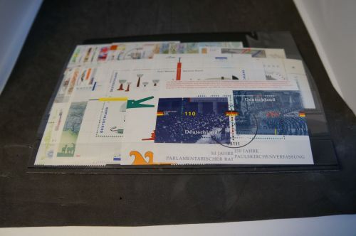 Bund Jahrgang 1998 gestempelt komplett,
