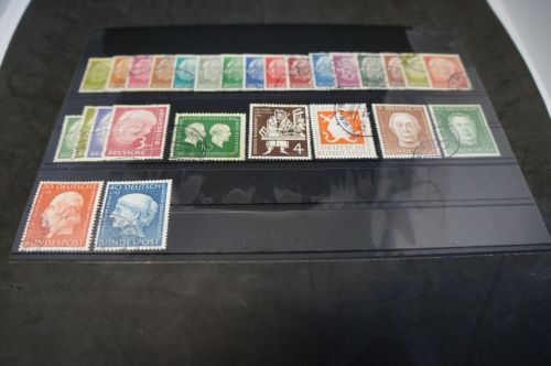 Bund Jahrgang 1954 komplett gestempelt