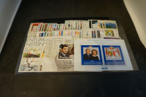Liechtenstein 1990-1994 postfrisch komplett