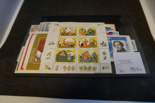 DDR Jahrgang 1984 postfrisch komplett