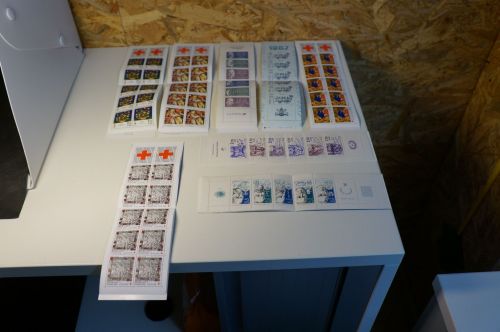 Frankreich MH 1-10 fast komplett postfrisch