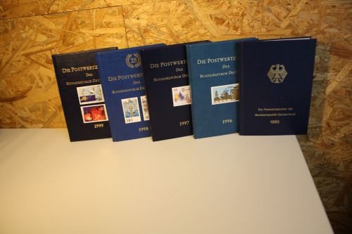 Bund Jahrbücher 1995-1999 postfrisch
