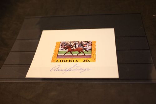 Liberia 1034 Luxusblock Olympia 1976 Unterschrift Stückelberger