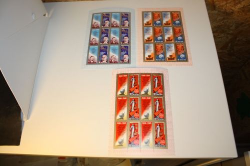UDSSR Michel 5056-5058 Kleinbogen postfrisch Weltraum
