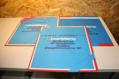 Österreich Leuchtturm falzlos 2002-2004