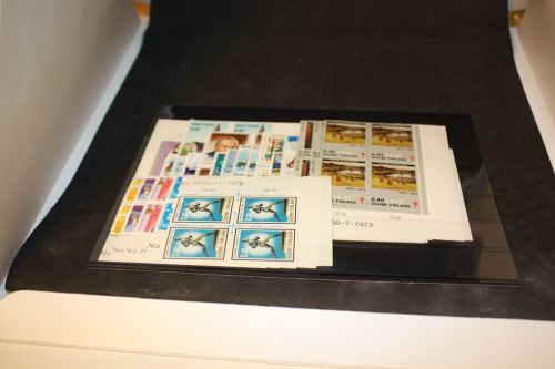 Finnland Jahrgang 1973 Viererblock postfrisch komplett