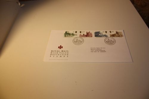 England Michel 1396-99 FDC Burgen