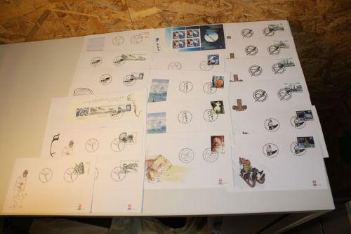 Grönland Jahrgang 2003 FDC fast komplett