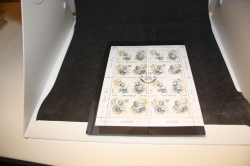 Monaco Michel 2503 Kleinbogen gestempelt Evangelisten