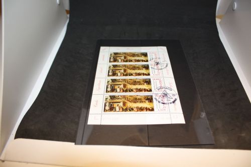 Monaco Michel 2545 Kleinbogen gestempelt Nationalmuseum