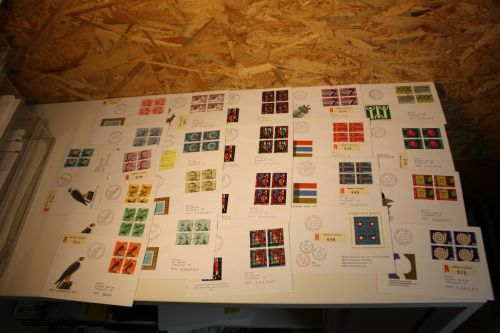 Schweiz Jahrgang 1971 Viererblock FDC fast komplett