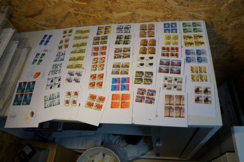 Schweiz Jahrgang 2009 Viererblock FDC fast komplett