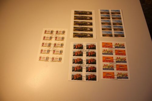 Bund Folienblatt 56-60 gestempelt komplett