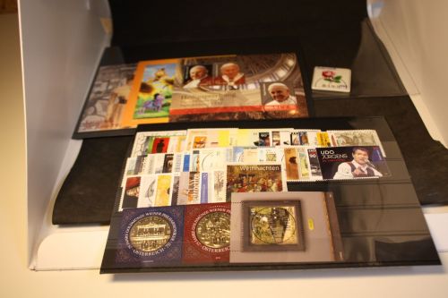 Österreich 2014 komplett gestempelt