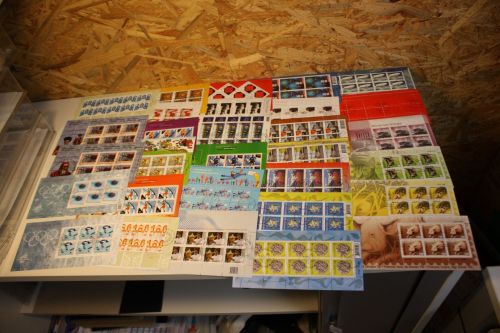 Schweiz 60 verschiedene gestempelte Kleinbogen