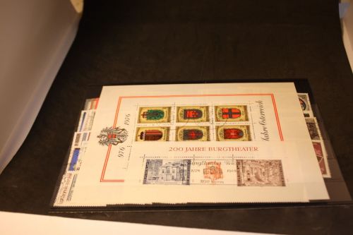 Österreich 1975-79 komplett gestempelt