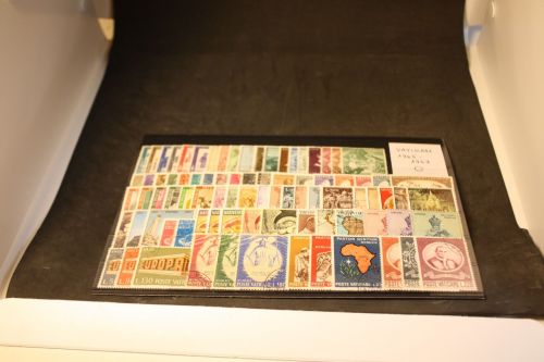 Vatikan Jahrgang 1965-69 gestempelt komplett