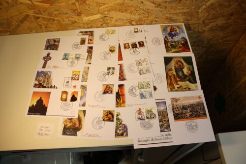 Vatikan FDC Jahrgang 2012 fast komplett