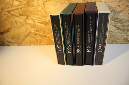 Bund Jahressammlung 1993-1997 komplett
