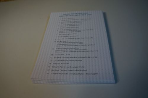 Bund ETB Ersttagsblätter Jahrgang 2011 komplett