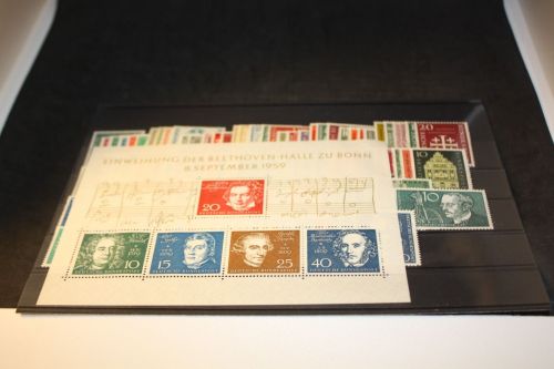 Bund 1955-1959 postfrisch komplett